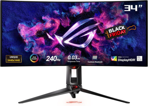 ASUS ROG Swift OLED PG34WCDM 34" OLED UWQHD 240Hz Curva FreeSync - Imagen 6