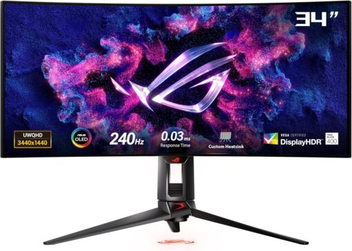 ASUS ROG Swift OLED PG34WCDM 34" OLED UWQHD 240Hz Curva FreeSync