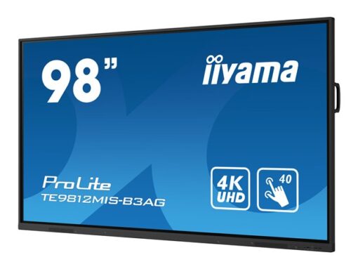 Pantalla De Señalización iiyama ProLite (98") LCD Wifi 4K Ultra HD Negro