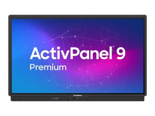 Pizarra Blanca Interactiva ActivPanel 9 Premium (75") 4K Ultra HD Negra