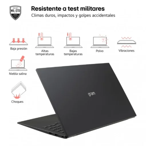 LG Gram 14Z90S-G.AD78B Intel Evo Core Ultra 7-155H 32GB 1TB Windows11 Negro - Imagen 5