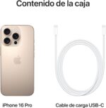 iPhone 16 Pro 128GB Titanio Desierto Apple - Imagen 7