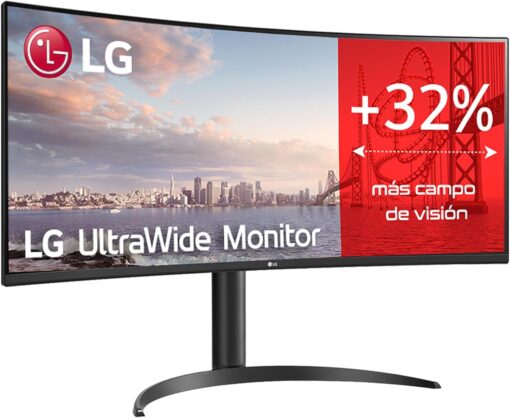 Monitor LG 34WP65CP-B 34" LED UWQHD 160Hz FreeSync Premium Curvo