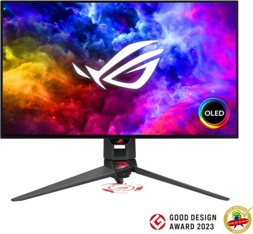 Monitor ASUS ROG Swift PG27AQDM 26.5" OLED QHD 240Hz G-Sync - Imagen 5