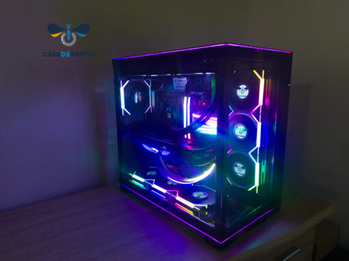 PepiPC GAMING BLACK BEAST EXTREME 9800X3D 32GB 2TB 4080 SUPER LianLi