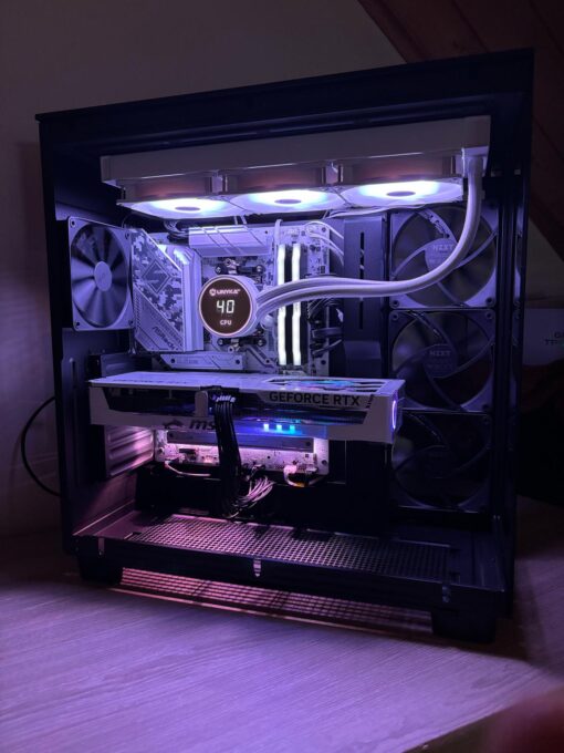 PepiPc GAMING NZXT 4K Ryzen 7 7800X3D 32GB 2TB RTX 5080 WHITE - Imagen 5