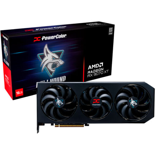 PowerColor Hellhound AMD Radeon RX 9070 XT OC 16GB GDDR6