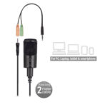 Ewent EW3552 micrófono Negro Micrófono para PC - Imagen 4