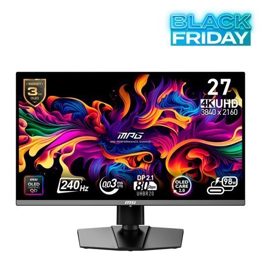 Monitor MSI MPG 272URX QD-OLED 26.5" UltraHD 4K 240Hz Outlet