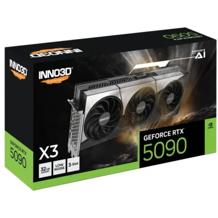Inno3D 5090 X3 OC 32GB GDDR7 Reflex 2 RTX AI DLSS4
