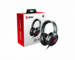 MSI Immerse GH50 Auriculares Alámbrico Diadema Juego Negro