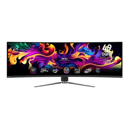 MSI MPG 491CQP QD-OLED 49" QD-OLED DQHD 144Hz USB-C Curvo