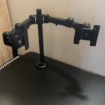 Soporte de Mesa para Pantallas Planas (27") Negro - NEWSTAR