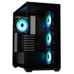 CAJA SEMITORRE ATX CETO 300 A-RGB BLACK BITFENIX