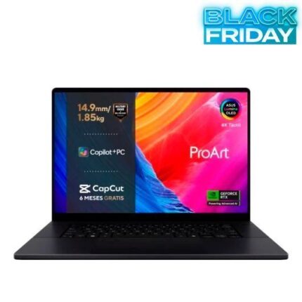 ProArt P16 OLED 32/1TB H7606WM-SC052W Ryzen AI 9-HX370 RTX 5060 OLED Táctil Portátil ASUS Outlet