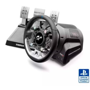 Thrustmaster T-GT II Volante de Carreras con Juego de 3 Pedales para PS5/PS4/PC