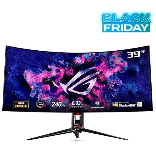 ASUS ROG Swift OLED PG39WCDM 39" OLED UltraWide QHD 240Hz G-Sync Curva USB-C Outlet