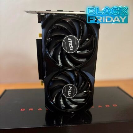 MSI 4060Ti 8GB VENTUS 2X BLACK OC GDDR6 DLSS3 GeForce RTX