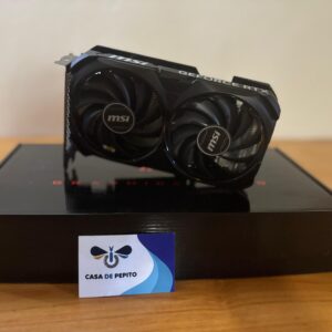MSI 4060Ti 8G VENTUS 2X BLACK E1 OC 8GB GDDR6 DLSS3 VGA NVIDIA RTX