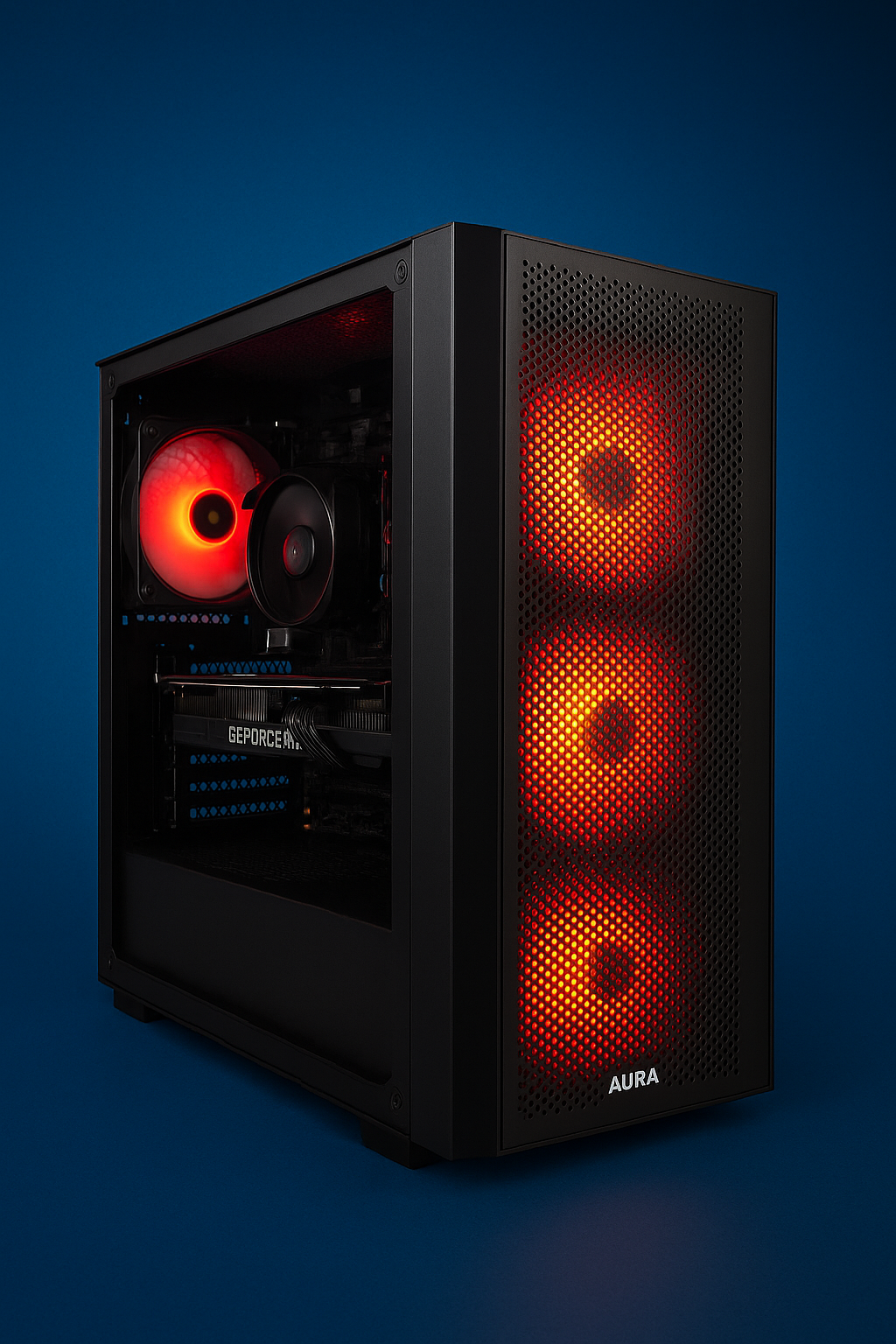 Ordenador Gaming RGB en Caja Aura