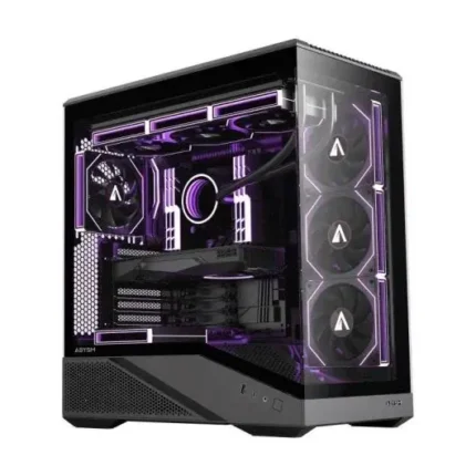 Abysm Arian Frame A400 Black ATX Cristal Templado ARGB PWM
