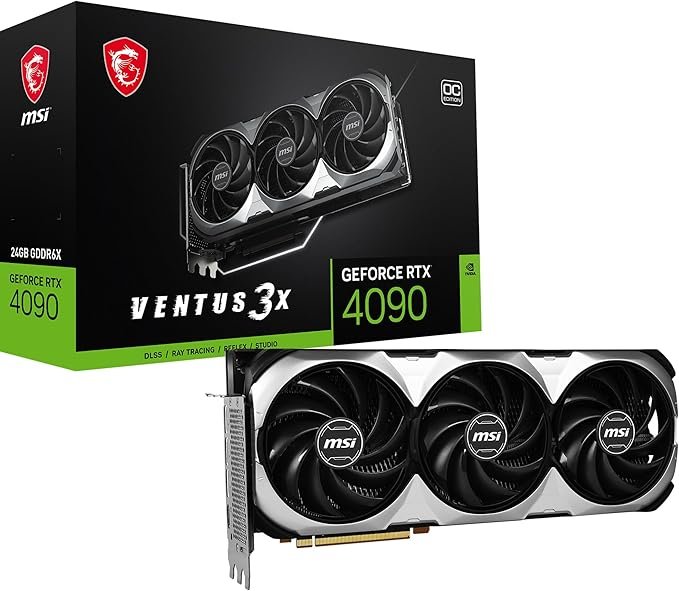 MSI VGA NVIDIA RTX 4090 VENTUS 3X E 24G OC