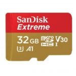 Sandisk Extreme memoria flash 32 GB MicroSDHC Clase 10 UHS-I