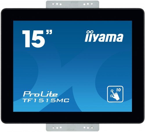 iiyama ProLite TF1515MC-B2 monitor pantalla táctil 38,1 cm (15") 1024 x 768 Pixeles Negro Multi-touch