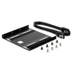 Ewent EW7007 panel bahía disco duro 8,89 cm (3.5") Negro