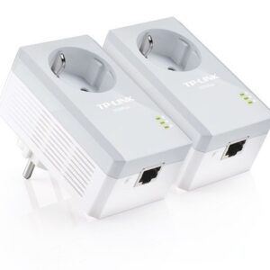 KIT INICIAL DE ADAPTADORES POWERLINES TP-LINK CON ENCHUFE INCORPORADO 500Mbps