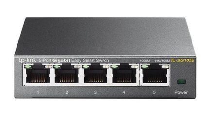 SWITCH INTELIGENTE SENCILLO TP-LINK GIGABIT DE 5 PUERTOS