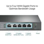 TP-LINK Gigabit Multi-WAN VPN router 10 Gigabit Ethernet, 100 Gigabit Ethernet Negro - Imagen 4