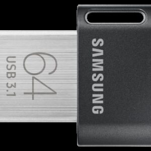 Samsung MUF-64AB unidad flash USB 64 GB USB tipo A 3.2 Gen 1 (3.1 Gen 1) Gris, Plata