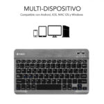 SUBBLIM Teclado Bluetooth Smart BT Keyboard Grey - Image 2