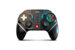 Krom KEXAL Negro, Rojo, Blanco Bluetooth/USB Gamepad Analógico/Digital Android, Nintendo Switch, PC, iOS