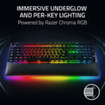 TECLADO RAZER BLACKWIDOW V4 PRO GREEN SWITCH (USA) (RZ03-04680100-R3M1) - Imagen 2