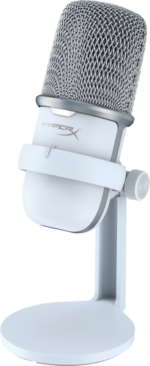 HyperX SoloCast - USB Microphone (White) Blanco Micrófono para videoconsola - Imagen 2