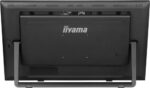 MONITOR IIYAMA 27" IPS BONDED PCAP 10P TOUCH, 1920X1080, FLAT BEZEL FREE GLASS FRONT, HDMI, DISPLAYPORT, 360CD/M², USB HUB 2X 3.2, SPEAKERS, BUILT-IN WEBCAM & MICROPHONE, BOOKSTAND (T2755MSC-B1) - Imagen 7