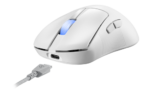 ASUS ROG Keris II Ace Wireless AimPoint White ratón mano derecha RF Wireless + Bluetooth + USB Type-A Óptico 42000 DPI - Imagen 7