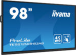 iiyama TE9812MIS-B3AG pantalla de señalización Diseño de quiosco 2,49 m (98") LCD Wifi 400 cd / m² 4K Ultra HD Negro Pantalla táctil Procesador incorporado Android 11 24/7 - Imagen 3