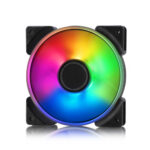 Fractal Design Prisma AL-12 PWM Carcasa del ordenador Ventilador 12 cm Negro, Blanco 1 pieza(s)