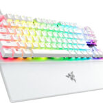 TECLADO RAZER HUNTSMAN V3 PRO (USA) TENKEYLESS BLANCO (RZ03-04981700-R3M1)