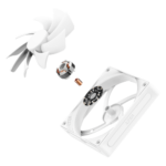 NZXT RF-Q12SF-W2 sistema de refrigeración para ordenador Carcasa del ordenador Ventilador 12 cm Blanco 1 pieza(s) - Imagen 6