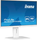 iiyama ProLite XUB2497HSN-W2 pantalla para PC 60,5 cm (23.8") 1920 x 1080 Pixeles Full HD LED Blanco - Imagen 4