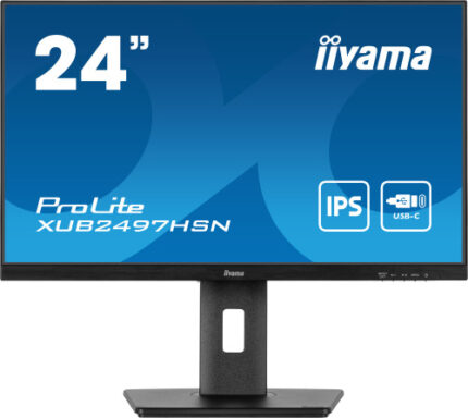 IIYAMA PANTALLA DE 24'' CON PANEL EN TECNOLOGÍA IPS, USB-C DOCK Y RJ45 (LAN)