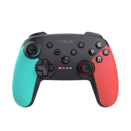 Trust GXT 1246B Muta Negro, Azul, Rojo Bluetooth Gamepad Nintendo Switch, Nintendo Switch Lite