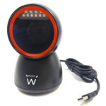 Ewent EW3450 lector de código de barras Lector de códigos de barras fijo 1D/2D CMOS Negro
