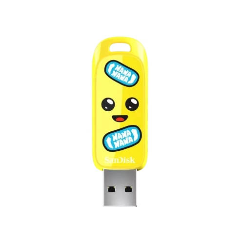 1394358-332278 SanDisk SDCZIF-064G-G46 unidad flash USB USB tipo A 3.2 Gen 1 (3.1 Gen 1) Amarillo - Imagen 1