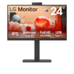 LG 24BA850-B pantalla para PC 60,5 cm (23.8") 1920 x 1080 Pixeles Full HD Negro