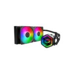 Cooler Master MasterLiquid 240 Core II Procesador Kit de refrigeración líquida 12 cm Negro - Imagen 2